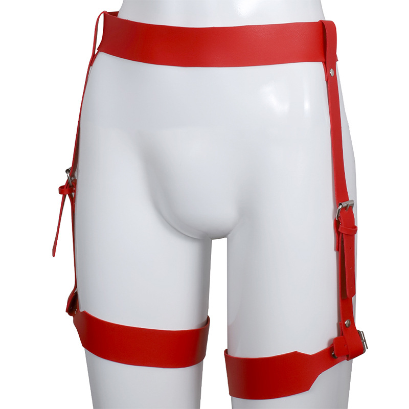 RYSC-027 червена връзваща талия и крака със садо-мазолест костюм на играчка за възрастни